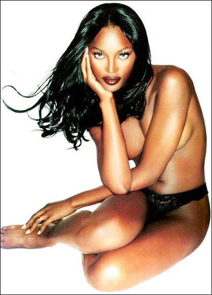 Campbell playboy naomi Naomi Campbell,